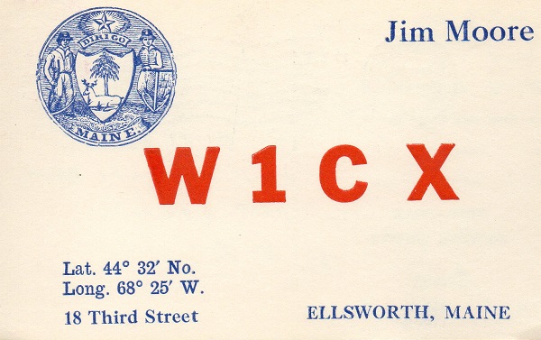 W1CX - James W. Moore