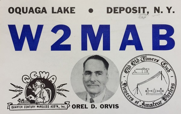W2MAB - Orel D. Orvis