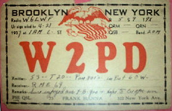 W2PD - Frank M. Hanna