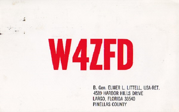 W4ZFD - Elmer L. Littell