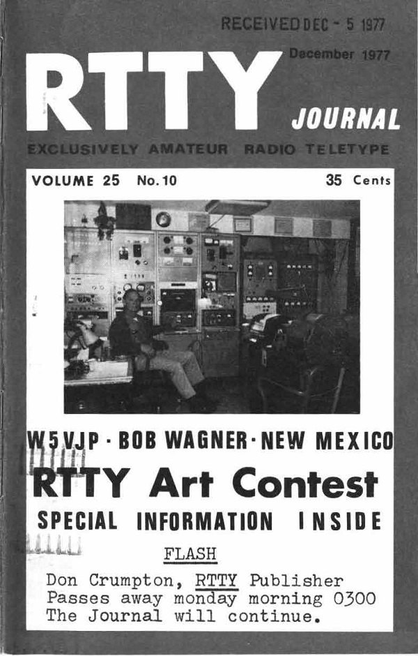 W5VJP - Robert G. 'Bob' Wagner