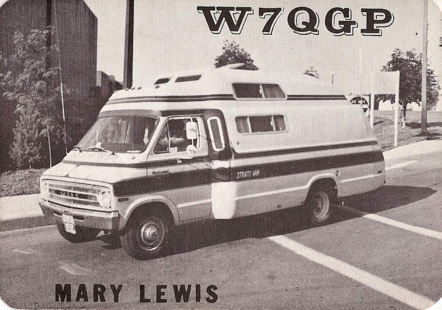 W7QGP - Mary E. Lewis 
