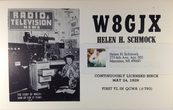 W8GJX - Helen H. Schmock