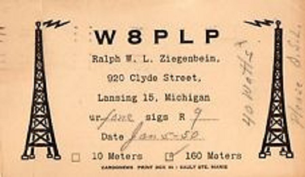 W8PLP - Ralph W. Ziegenbein