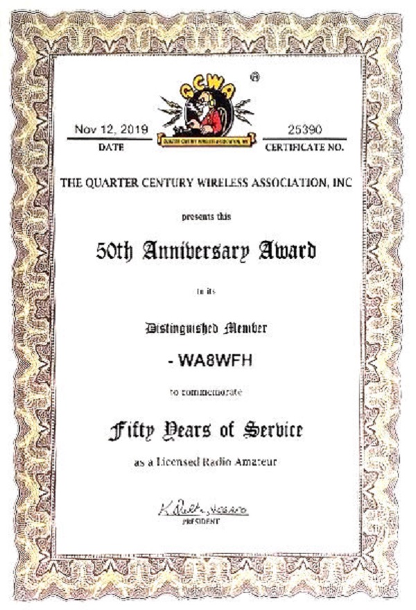 WA8WFH - Johnny E. Ott