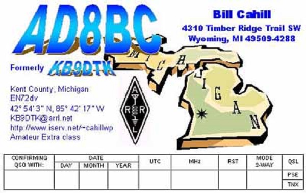 AD8BC - William P. 'Bill' Cahill