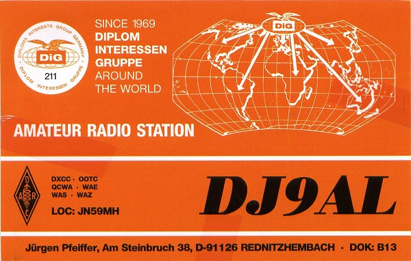 DJ9AL - Juergen Pfeiffer