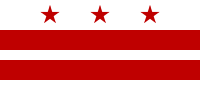 Flag of the City of Washington,         District of Columbia