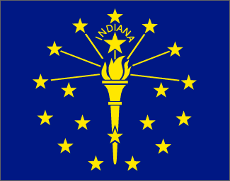 Indiania State Flag