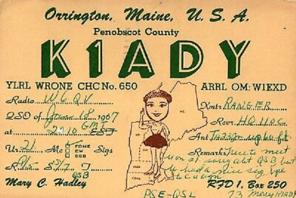 K1ADY - Mary C. Hadley
