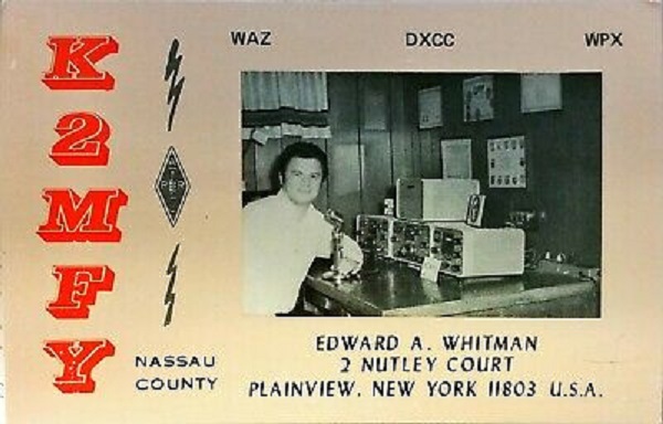K2MFY - Edward A. 'Ed' Whitman