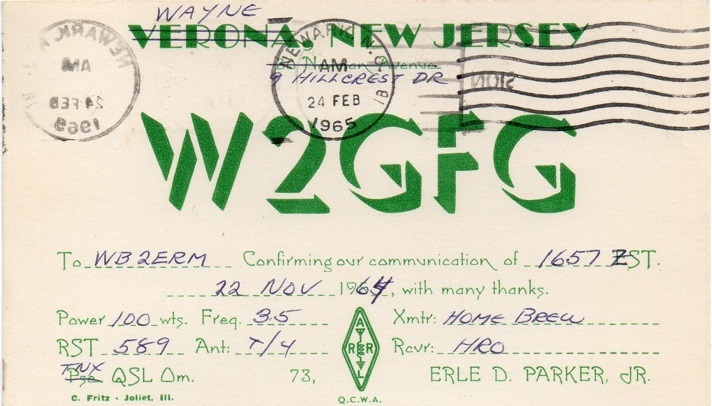 K4JF - Erle D. Parker 