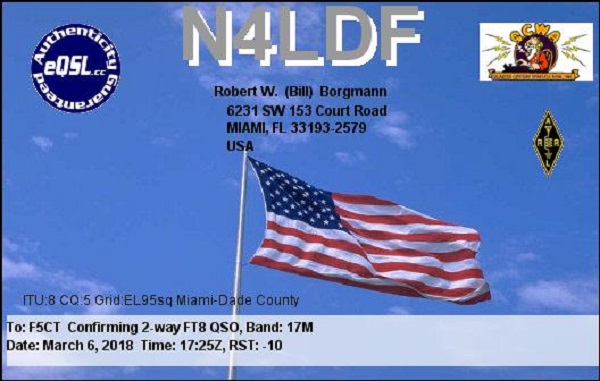 N4LDF - Robert W. 'Bill' Borgmann