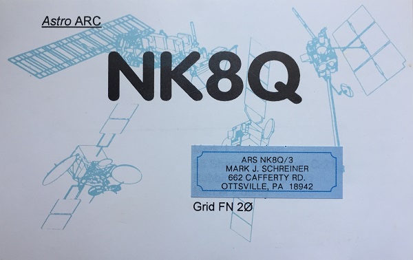 NK8Q - Mark J. Schreiner