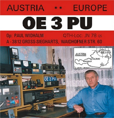 OE3PU - Paul Widhalm