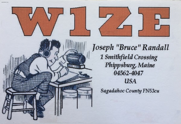 W1ZE - Joseph B. 'Bruce' Randall 