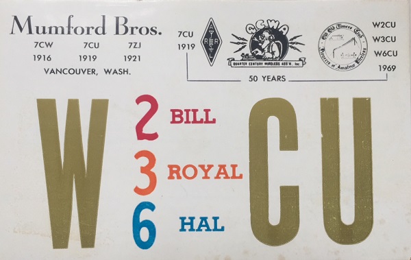 W3CU - Edgar R. 'Royal' Mumford