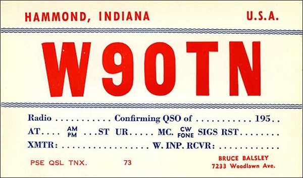 W9OTN - Bruce H. Balsley