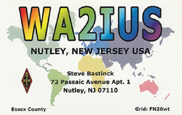 WA2IUS - Steven 'Steve' Bastinck