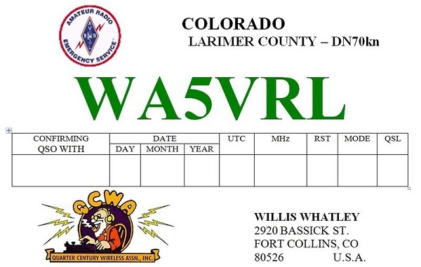 WA5VRL - Willis S. Whatley