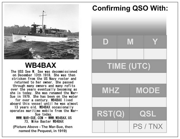 WB4BAX - Michael D. 'Bax' Baxter