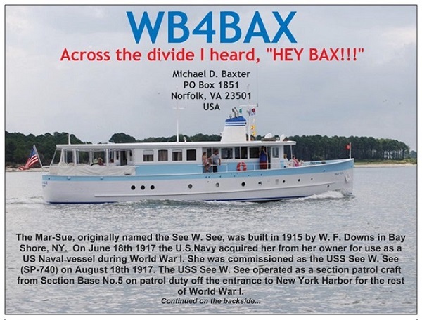 WB4BAX - Michael D. 'Bax' Baxter