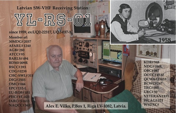 YL1ZN - Alex E. Vilks YL1ZN - Alex E. Vilks